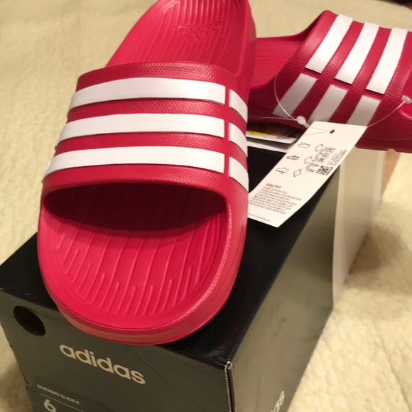 Adidas slide k size 6 new with tags and box - Picture 2 of 6